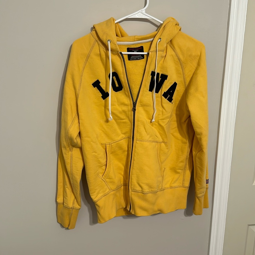 Tailgate clothing Zip up Iowa Hoodie